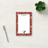 リストを行うには醜いクリスマスセーター帽子スカーフ赤 ポストイット (オフィス)