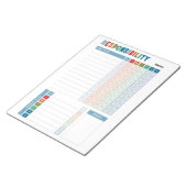 リストを行う少年の責任 ノートパッド (アングル)