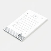 リストを行う沿岸の帆船 ポストイット (アングル)