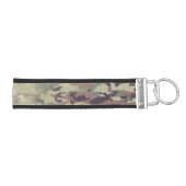 リストキパーソナライズされたーチェーンアーミーOCP迷彩柄ユニフォーム リストバンドキーホルダー (鍵右)