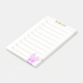 リストパーソナライズされたとベビーベビーカーを実行するには ポストイット (アングル)