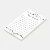 リストパーソナライズされたノートを実行するために繁栄する ポストイット (アングル)