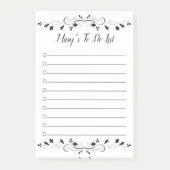 リストパーソナライズされたノートを実行するために繁栄する ポストイット (正面)