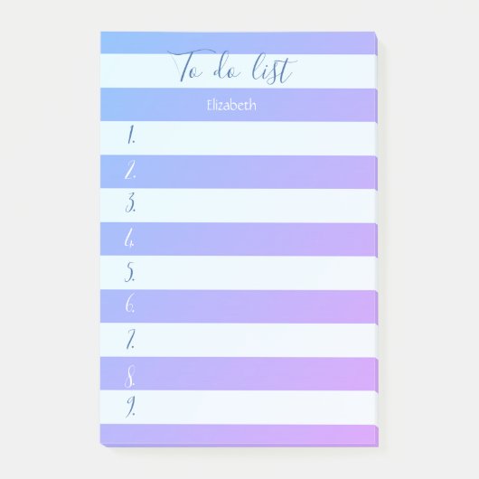 リストモダンの作成 ポストイット (正面)