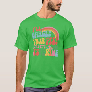 リストリンのようにあなたの尿でうがいをする パロディ 家族 Tシャツ