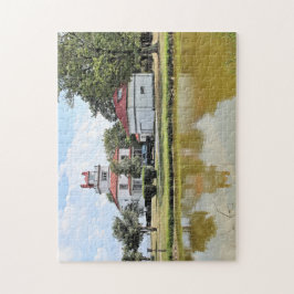 リストンフロントレンジライトハウスデラウェアパズル ジグソーパズル