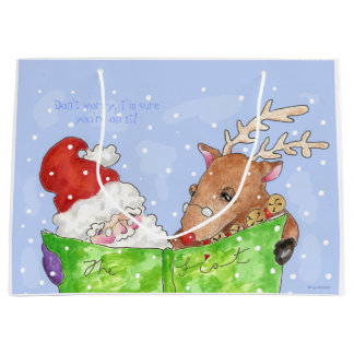 'リスト'抱き枕 ラージペーパーバッグ