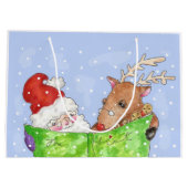 'リスト'抱き枕 ラージペーパーバッグ (裏面)