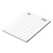 リスト日付 ノートパッド (回転)