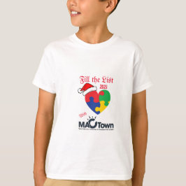 リスト2023, MacTown Autism Awareness, Tシャツ