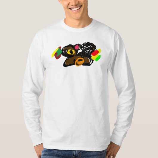リスナッツベビーシャワー Tシャツ (正面)
