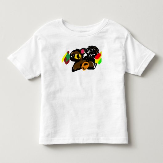 リスナットのベビーシャワー トドラーTシャツ (正面)