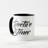 リスナーの選択 マグカップ (正面左)