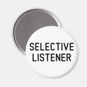 リスナーの選択 マグネット (正面/裏面)