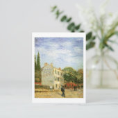 リスパルレストランアットアスナエール，ヴァンゴッホファインアート ポストカード (スタンド正面)