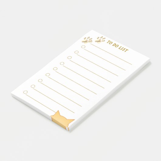 リスパーソナライズされたトと猫足を行うには ポストイット (アングル)