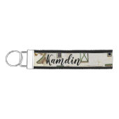 リスパーソナライズされたトキーチェーンサンセットバーンカントリーR リストバンドキーホルダー (鍵左)