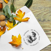 リスパーソナライズされたル差出人住所 セルフインキングスタンプ