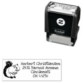 リスパーソナライズされたル差出人住所 セルフインキングスタンプ (インサイチュ)