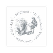 リスパーソナライズされたル差出人住所 セルフインキングスタンプ (デザイン)