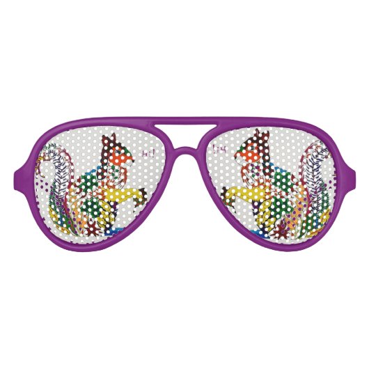 リスパーティーサングラス アビエーターサングラス (正面)