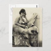 リスフランスのケヴィンテージ写真 ポストカード (正面/裏面)