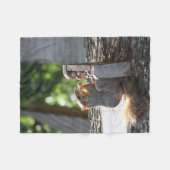 リスフリースブランケット フリースブランケット (正面(横))