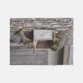 リスフリースブランケット フリースブランケット (正面(横))