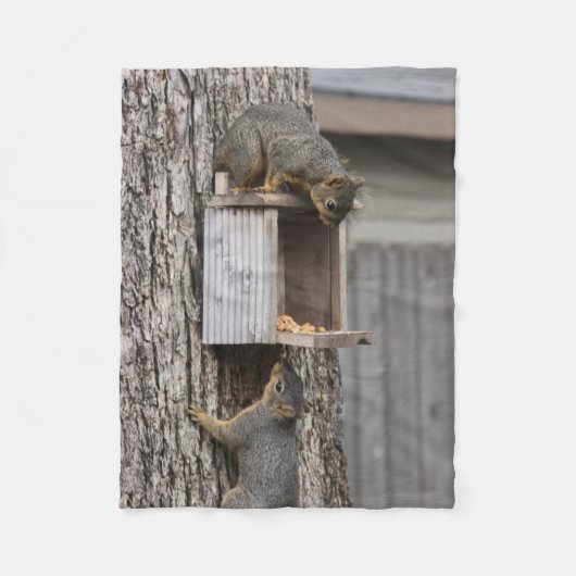 リスフリースブランケット フリースブランケット (正面)