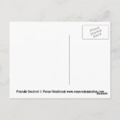 リスフレンドリールの小さな葉書 ポストカード (裏面)