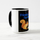 リスフレンドリール:コーヒーカップ マグカップ (正面左)