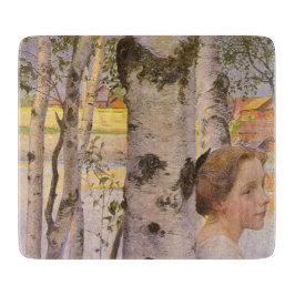 リスベアットザ樺の木グローブ(Beauty Young Girl) カッティングボード