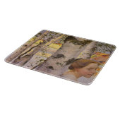 リスベアットザ樺の木グローブ(Beauty Young Girl) カッティングボード (角)