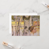 リスベアットザ樺の木グローブ(Beauty Young Girl) カード (正面/裏面インサイチュ)