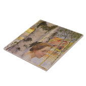 リスベアットザ樺の木グローブ(Beauty Young Girl) タイル (側面)