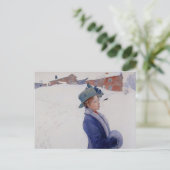 リスベスの新帽子 ポストカード (スタンド正面)