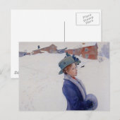 リスベスの新帽子 ポストカード (正面/裏面)