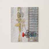 リスベット魚釣りバイカール・ラルソンヴィンテージファインアート ジグソーパズル (縦)