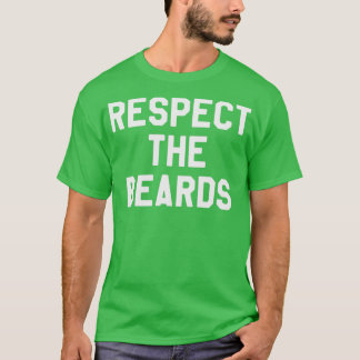 リスペクトひげ愛人ヒップスターギフトアイディア Tシャツ