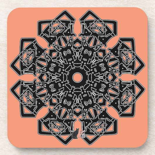 リスペクトオクタグリフダスクコースター コースター (正面)