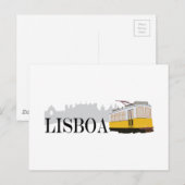 リスボアトラム ポストカード (正面/裏面)