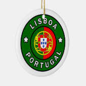リスボアポルトガル セラミックオーナメント (右)