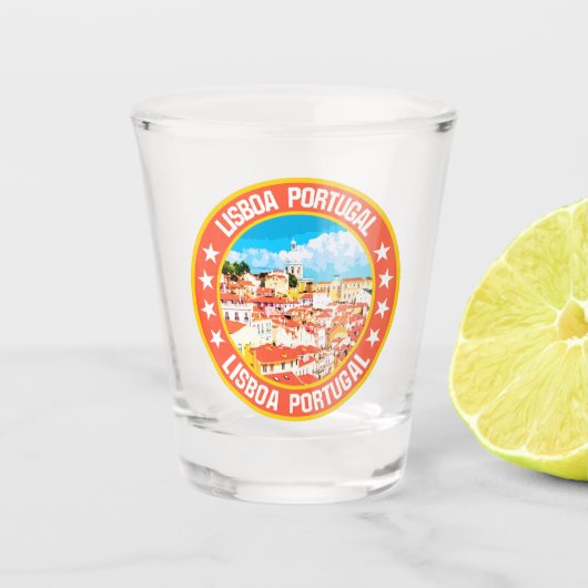 リスボア ショットグラス (正面)
