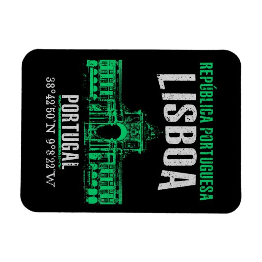 リスボア マグネット (横)