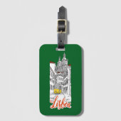 リスボア ラゲッジタグ (正面縦)