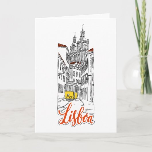 リスボア 招待状 (正面)