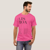 リスボア Tシャツ (正面フル)