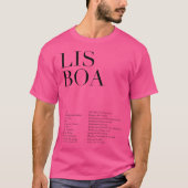 リスボア Tシャツ (正面)