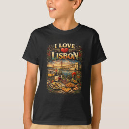 リスボンが大好き Tシャツ