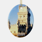 リスボンのクリスマスのオーナメント セラミックオーナメント (右)